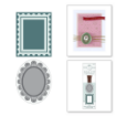 Picture of Spellbinders Holiday Magic Wax Seal Stamps & Dies Bundle – Frames | Σετ 2 Μεταλλικών Σφραγίδων & Μήτρων Κοπής για Πλαισιωμένες Wax Seals