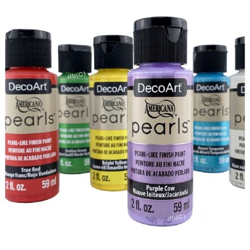Picture of DecoArt Ακρυλικά Χρώματα Americana Pearls 59ml – Μαργαριταρένια Λάμψη σε Κάθε Πινελιά ✨