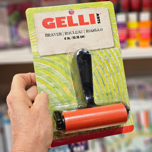 Picture of Gelli Arts Brayer - Ρολό Τυπώματος Rubber 10 cm (4″) 