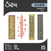 Picture of Sizzix Thinlits Dies by Seth Apter | Σετ Μήτρες Κοπής – Stretchers, 6 τεμ.