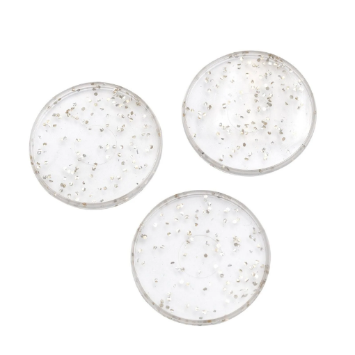 Picture of American Crafts Maggie Holmes Day-To-Day Planner Discs 1.5" | Δίσκοι Βιβλιοδεσίας, Gold Glitter 9 τεμ.