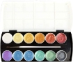 Picture of Art Philosophy Metallic Accents Semi-Watercolor Paint Set – Σετ Μεταλλικών Χρωμάτων Ακουαρέλας, 12 χρώματα