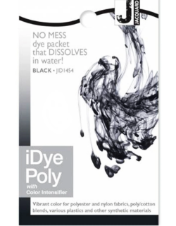 Picture of Jacquard iDye Poly Fabric Dye 14g – Black | Βαφή για Polyester, Nylon & Συνθετικά Υλικά