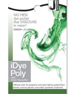 Picture of Jacquard iDye Poly Fabric Dye 14g – Green | Βαφή για Polyester, Nylon & Συνθετικά Υλικά