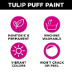 Picture of Tulip Puff (Slick) 3D Χρώμα Υφάσματος | Γυαλιστερό Dimensional Paint 118ml – Grape