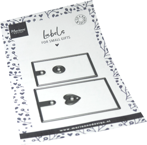 Picture of Marianne Design Craftables Gift Labels – Σετ Μήτρες Κοπής για Ετικέτες Δώρων, 4 τεμ