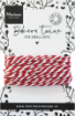 Picture of Marianne Design Decorations Bakers Twine – Δίχρωμο Στριφτό Κορδόνι Red/White, 5m 