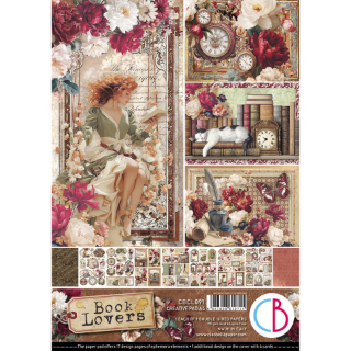 Picture of Ciao Bella Book Lovers – A4 Creative Pad, 9 Φύλλα Διπλής Όψης