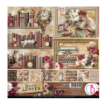 Picture of Ciao Bella Book Lovers Paper Pad 8×8" – Σετ Χαρτιών Scrapbooking 12 φύλλων