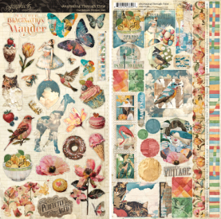 Picture of Graphic 45 Journaling Through Time Sticker Set -  Σετ Αυτοκόλλητων Στοιχείων