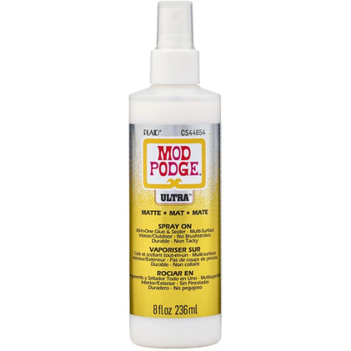 Picture of Plaid Mod Podge Ultra Spray-On Matte 236ml (8 fl oz) – Διάφανο Ματ Σπρέι Κόλλας & Sealer