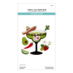 Picture of Spellbinders Happier Hour Etched Dies -Σετ Λεπτών Μητρών Κοπής  Sip Sip Olé  (Martini & Margaritas)