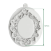Picture of Katy Sue Designs Silicone Mould Cosmic Shimmer Large Oval Vintage Frame – Καλούπι Σιλικόνης Μεγάλης Οβάλ Βιντάζ Κορνίζας για Ρητίνη & Πηλό