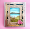 Picture of Katy Sue Designs Silicone Mould Cosmic Shimmer Large Vintage Frame – Καλούπι Σιλικόνης Μεγάλης Βιντάζ Κορνίζας για Ρητίνη & Πηλό
