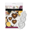 Picture of Katy Sue Designs Silicone Mould Cosmic Shimmer Ornate Heart Trio – Καλούπι Σιλικόνης με Διακοσμητικές Καρδιές για Ρητίνη & Πηλό