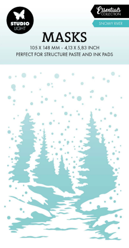 Picture of Studio Light Essentials Mask Στένσιλ Snowy River