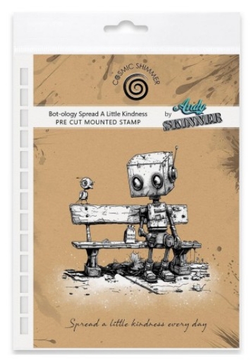 Picture of Katy Sue Σετ Σφραγίδων Rubber από τον Andy Skinner – Bot-ology Spread A Little Kindness, 2 τεμ.