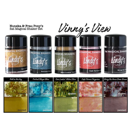 Picture of Lindy’s Gang Magical Shaker 2.0 – Σετ χρωστικών σε σκόνη Painter’s Palette Vinny’s View Flat, 5 τεμ.