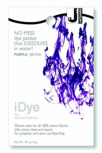 Picture of Jacquard iDye Fabric Dye Βαφή για Φυσικά Υφάσματα 14g – Purple | Βαφή για Βαμβάκι, Λινό, Μετάξι & Ρεγιόν