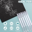 Picture of Scraps n Pieces White Gel Pen Set – Λευκά Στυλό Gel 0.6mm & 0.8mm, Αδιάβροχα 2τμχ.