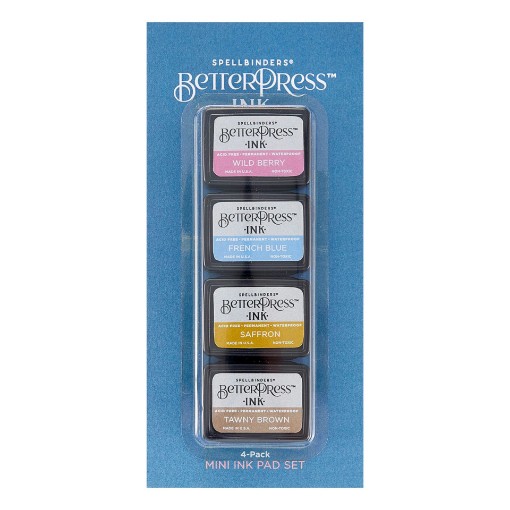 Picture of Spellbinders BetterPress Ink Mini Set – Σετ Μικρών Μελανιών για Letterpress, Nature Tones