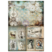 Picture of Prima Marketing Finnabair Steam & Frost A3 Decoupage Fiber - Χαρτί Decoupage 