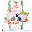 Picture of Crate Paper Μπλοκ Scrapbooking Μονής Όψης 12'' x 12'' - Mittens & Mistletoe