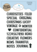 Picture of Elizabeth Craft Designs Winter Wanderlust Words Stamp Set – Σετ Σφραγίδων με Λέξεις & Τίτλους, 20 τεμ.
