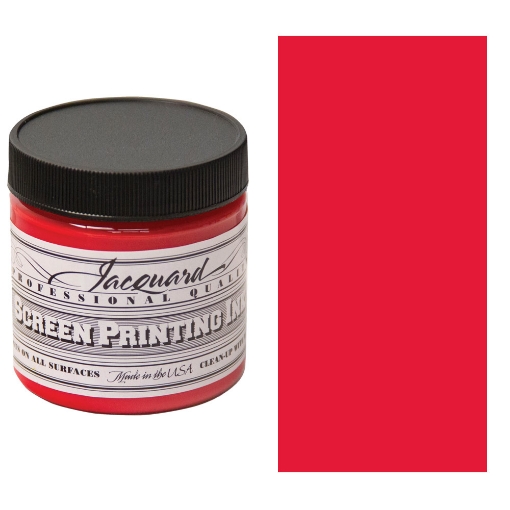 Picture of Jacquard Professional Screen Ink – Μελάνι Μεταξοτυπίας Επαγγελματικής Ποιότητας, Bright Red 473ml