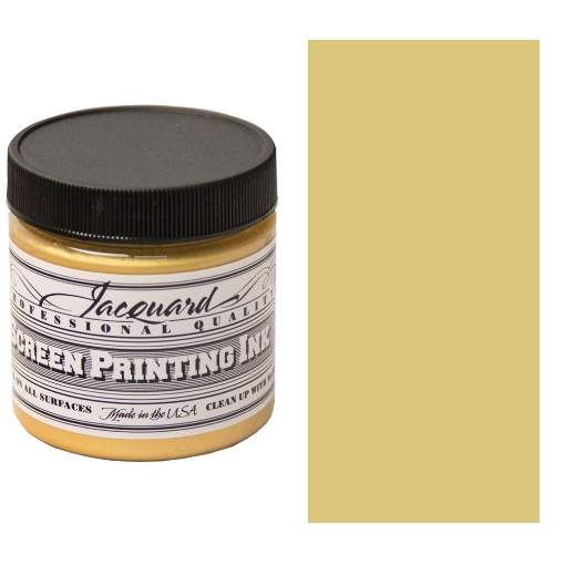 Picture of Jacquard Professional Screen Ink – Μελάνι Μεταξοτυπίας Επαγγελματικής Ποιότητας, Gold 473ml