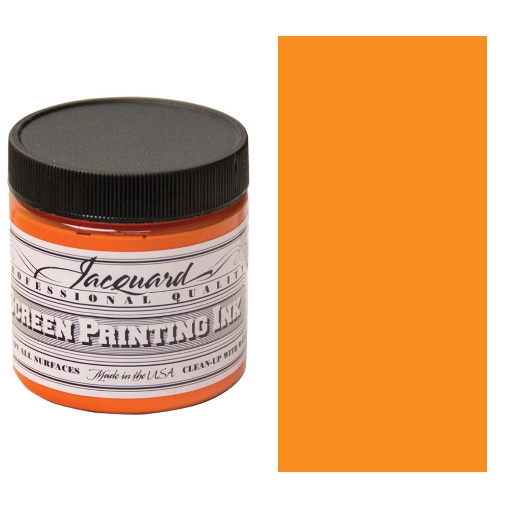 Picture of Jacquard Professional Screen Ink – Μελάνι Μεταξοτυπίας Επαγγελματικής Ποιότητας, Orange 473ml