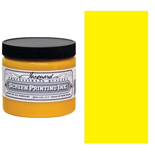 Picture of Jacquard Professional Screen Ink – Μελάνι Μεταξοτυπίας Επαγγελματικής Ποιότητας, Yellow 473ml