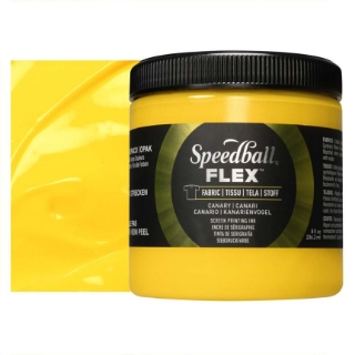 Picture of Speedball Flex Screen Printing Fabric Ink - Μελάνι Μεταξοτυπίας, Canary