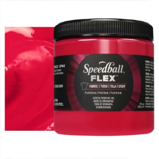 Picture of Speedball Flex Screen Printing Fabric Ink - Μελάνι Μεταξοτυπίας, Fuchsia