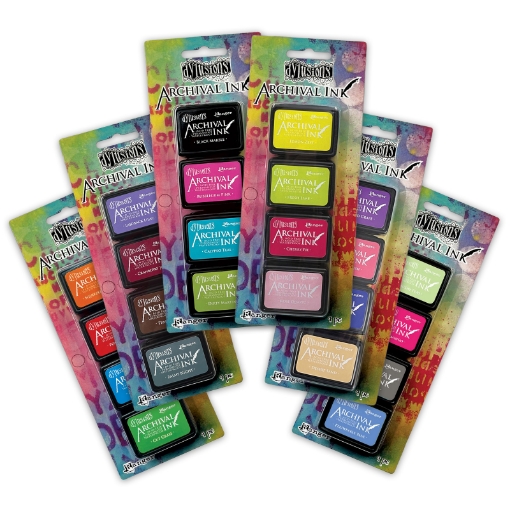 Picture of Ranger Dylusions Archival Mini Ink Pads – Σετ Αδιάβροχων Μελανιών Dyan Reaveley