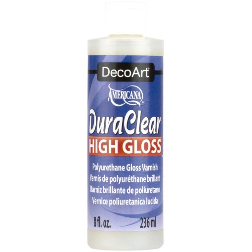 Picture of DecoArt DuraClear High Gloss Varnish – Διάφανο Γυαλιστερό Βερνίκι Προστασίας, 236ml