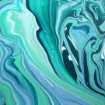 Picture of DecoArt FluidArt Ready-to-Pour Acrylics – Σετ Pouring Ακρυλικών Silver Seas, 4 × 118ml