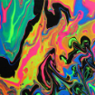Picture of DecoArt FluidArt Ready-to-Pour Acrylics – Σετ Pouring Ακρυλικών Neon Blast, 4 × 118ml
