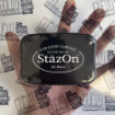 Picture of StazOn Ink Pad – Μόνιμο Μελάνι για Μη Πορώδεις Επιφάνειες, Jet Black