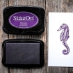 Picture of StazOn Ink Pad – Μόνιμο Μελάνι για Μη Πορώδεις Επιφάνειες, Royal Purple