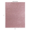Picture of Harmony Diamond Chic Glitter Cardstock 8.5" × 11" – Princess Pink (20 φύλλα)