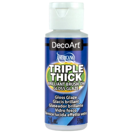 Picture of DecoArt Triple Thick Gloss Glaze – Βερνίκι Glossy Τριπλής Επίστρωσης 59ml (2oz)