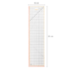 Picture of Fiskars Patchwork Ruler 15 x 60 cm – Διαφανής Χάρακας Ακριβείας για Paper & Fabric Crafts