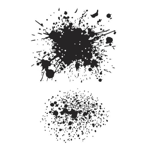 Picture of Spellbinders Wildflowers BetterPress Plate Splatters