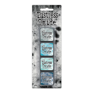 Picture of Tim Holtz Mini Distress Oxide Ink Pads | Σετ Υδατοδιαλυτών Μελανιών Οξείδωσης – Κιτ 16, 4τεμ.