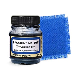 Picture of Jacquard Procion MX Fiber Reactive Cold Water Dye | Βαφή Υφάσματος με Κρύο Νερό – Cerulean Blue