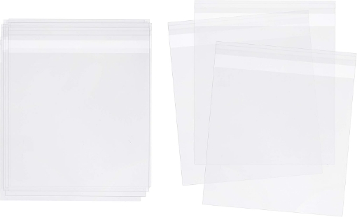Picture of Darice Self-Sealing Bags 6.5" × 6.5" – Διάφανες Σακουλίτσες με Αυτοκόλλητο Κλείσιμο,  50 τεμ.