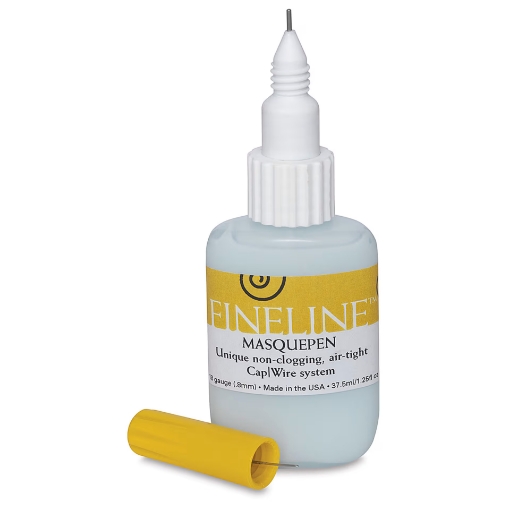 Picture of Fineline Masquepen 18 Gauge Applicator & Bottle Masking Fluid 37.5ml - Υγρή "Μάσκα" Ζωγραφικής Ακριβείας