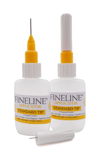 Picture of Fineline Applicators & Bottles 0.8mm – Κενά Μπουκαλάκια Ακριβείας 37.5ml με Ατσάλινη Μύτη, 2 τεμ.