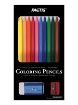 Picture of General's Factis Plastipastel Coloring Pencil Set 1114-12A – Σετ Plastipastel Erasable Χρωματιστών Μολυβιών με Γόμα & Ξύστρα, 14 τεμ.